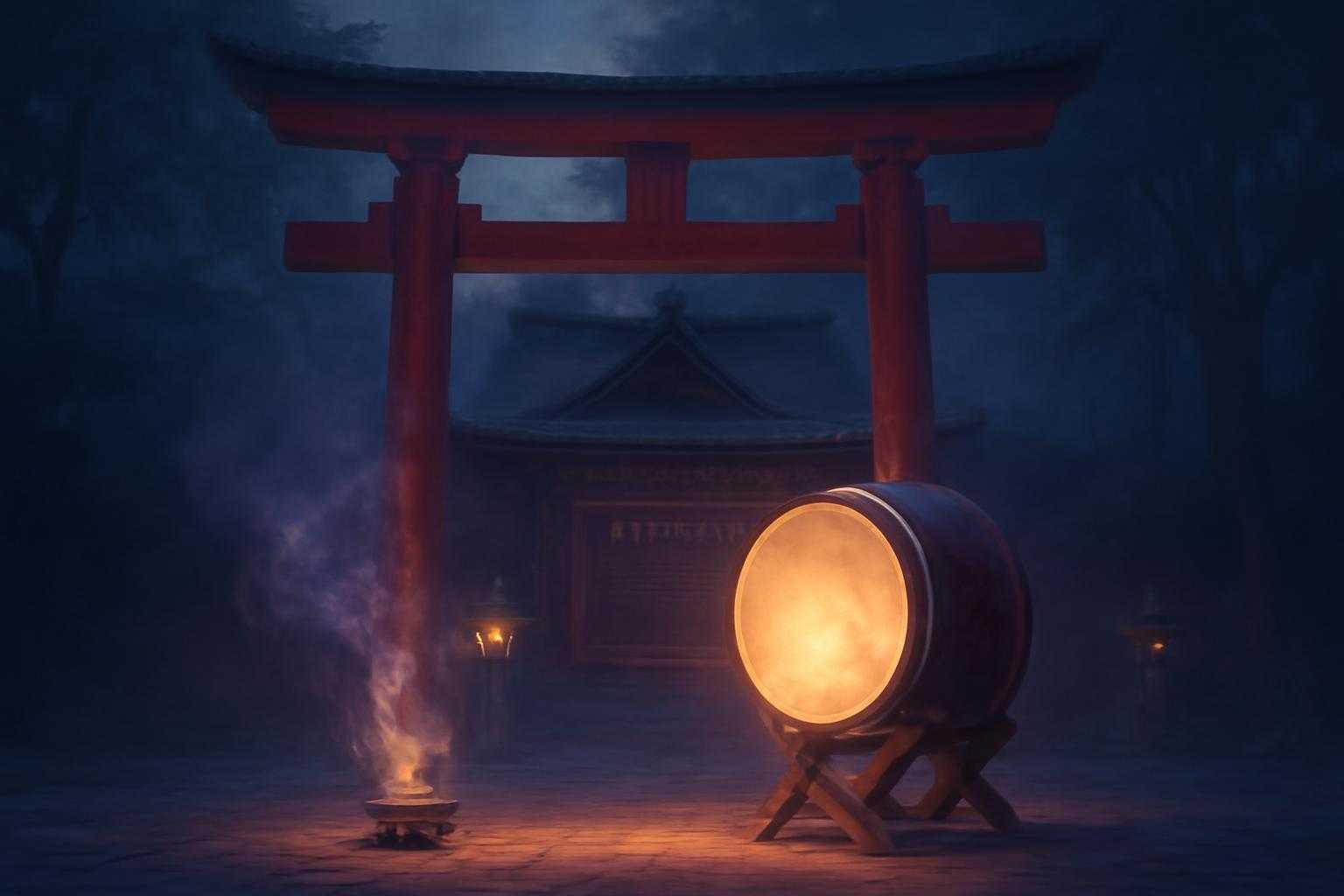 神社参拝で聞く太鼓の音のスピリチュアルな意味と効果とは?