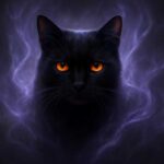 黒猫と目が合う瞬間のスピリチュアルな意味とは？運命の暗示を読み解く