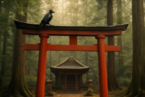 神社でお参り中にカラスが鳴く意味とは？スピリチュアルな解釈を徹底解説