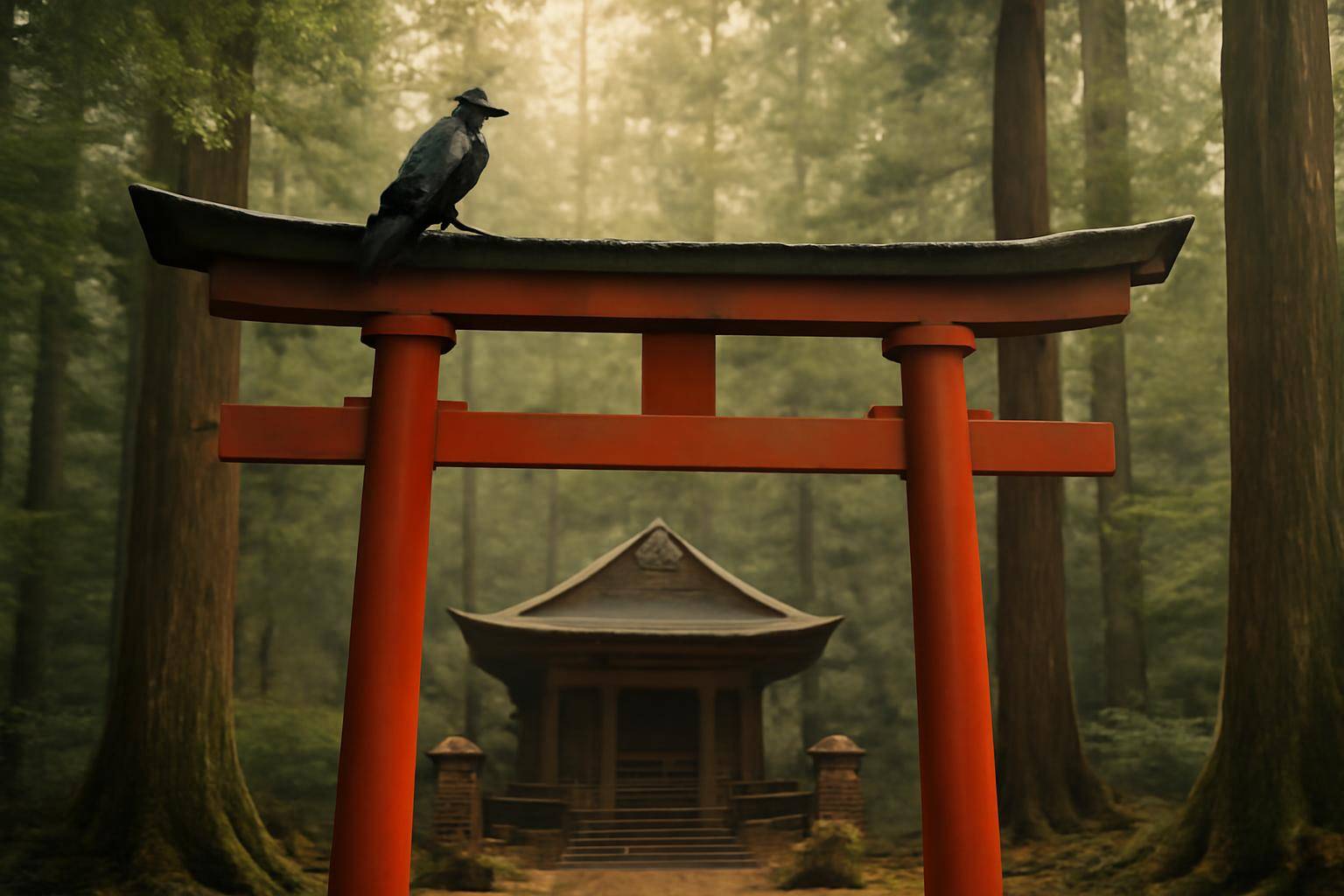 神社でお参り中にカラスが鳴く意味とは？スピリチュアルな解釈を徹底解説