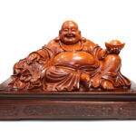 【運気アップ】人気商品 布袋様 置物 七福神 布袋さん 置物 布袋様置物 布袋さま インテリア 開運グッズ 民芸品 置物 風水アイテム 縁起物 玄関置物 送料無料｜価格22,000円・送料のご案内