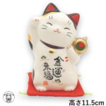 【開運グッズ】開店祝い プレゼント 花以外 周年祝い 金運アップグッズ 招き猫 置物 まねきねこ 開店祝い 周年祝い 花以外 飲食店 【彩絵金運来福招き猫(大） 】まねき猫 専門店 招きねこ ザブトン 開運グッズ 金運上昇 風水 風水グッズ】p1｜価格4,510円・送料のご案内