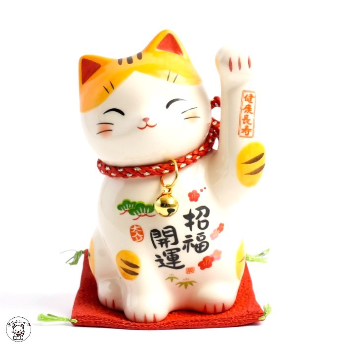 【邪気払い】
開店祝い プレゼント 花以外 周年祝い 移転祝い 招き猫 置物 まねきねこ 開店祝い めでたづくし【招福開運招き猫(鈴付 中)】高さ12cm 【まねき猫 専門店 招きねこ 開運グッズ 金運上昇 猫 雑貨 ネコ グッズ ねこ グッズ 開業 オープン 周年記念品】 贈答用|価格4,180円・送料のご案内