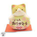 【運気アップ】猫グッズ 猫 置物 かわいい 好き プレゼント インテリア ギフト 招き猫 おしゃれ 【ちぎり和紙 おとどけねこ（ありがとう）】 まねきねこ 招き猫グッズ 販売 開運グッズ リュウコドウ ギフト 送別 メッセージ 風水 置物 風水グッズ 縁起物 和紙 白 ss s5 ma｜価格1,030円・送料のご案内