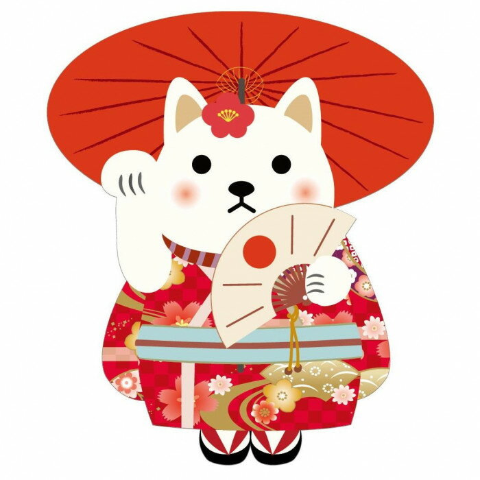 【幸運↑】アクリルマグネット まねきねこ 開運グッズ 着物柄 招き猫 インテリア|価格2,010円・送料のご案内