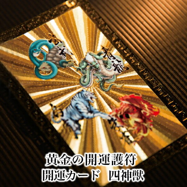【邪気払い】
【四神獣】 開運カード 開運グッズ 開運護符 護符カード 金運カード 金運アップ 金運 財布 開運祈願 金運財布 長財布 財運 金運アップ祈願 金運UP祈願 風水 グッズ メンズ/レディース お金が貯まる メンズ長財布 2026|価格1,000円・送料のご案内