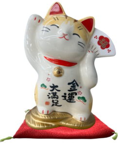 【開運祈願】
彩絵金運大満足招き猫 7445開運 まねきねこ 開店祝 新築祝 プレゼント 記念品 贈答品 贈り物 招き猫 置物 彩絵招福 開運グッズ 金運上昇 右手上げ 猫 雑貨 ネコ グッズ ねこ 開業 オープン 周年記念品 金運アップ 子猫 座布団付き 縁起物 敬老 お祝 トラ猫|価格5,060円・送料のご案内